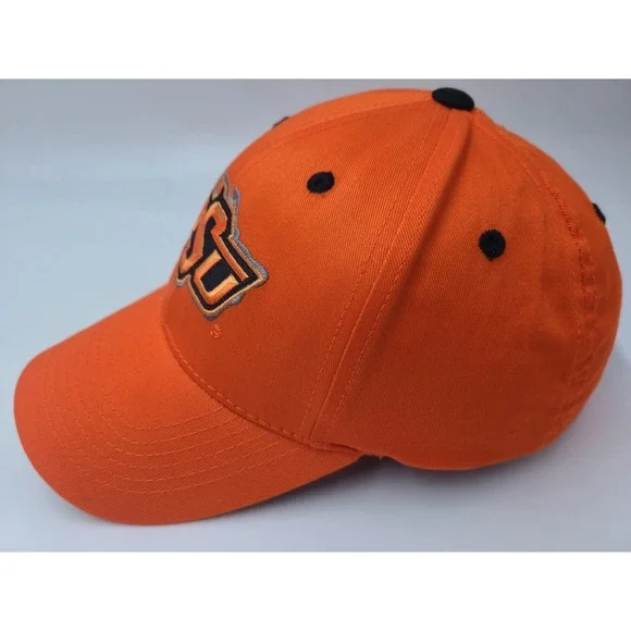 Oklahoma State University Cowboys Flames Captivating Headgear Adjustable Hat Cap - Picture 7 of 14